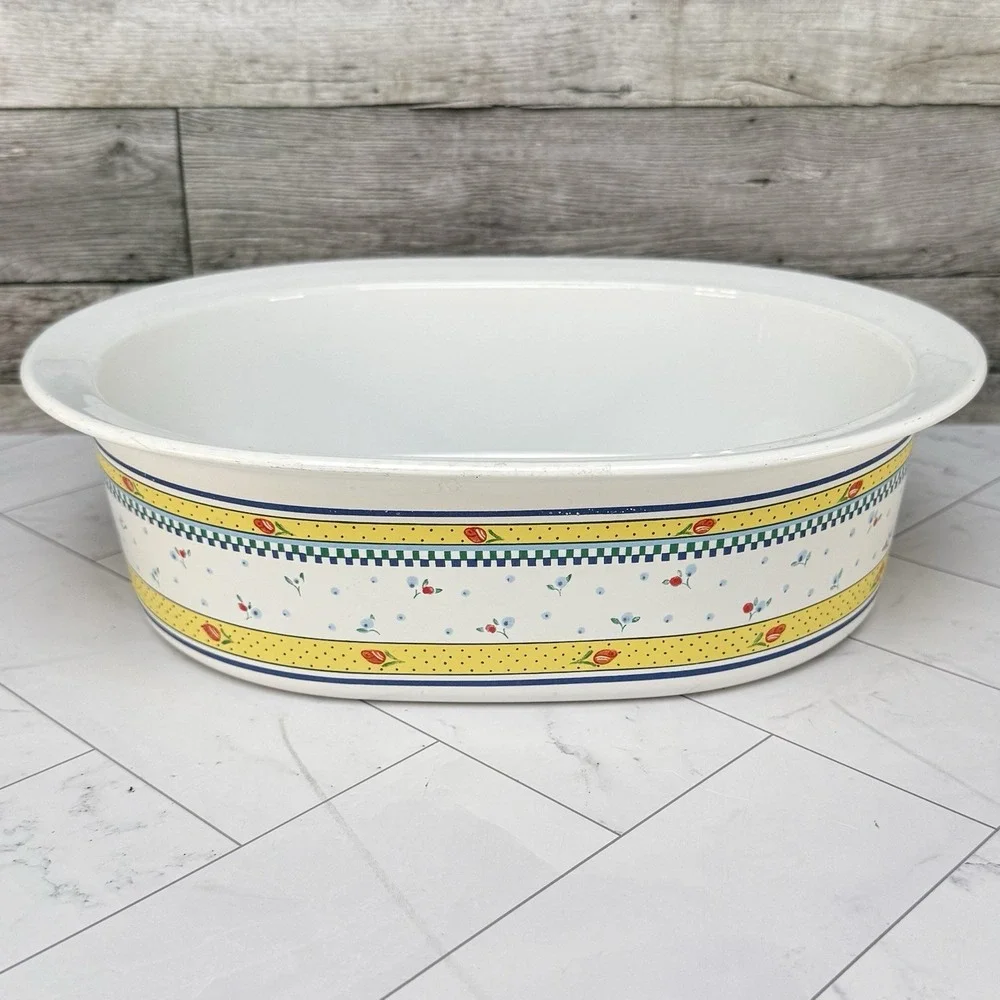 Corning Ware Classic Elegance Jardin 2.5 Liter Casserole C-225-B